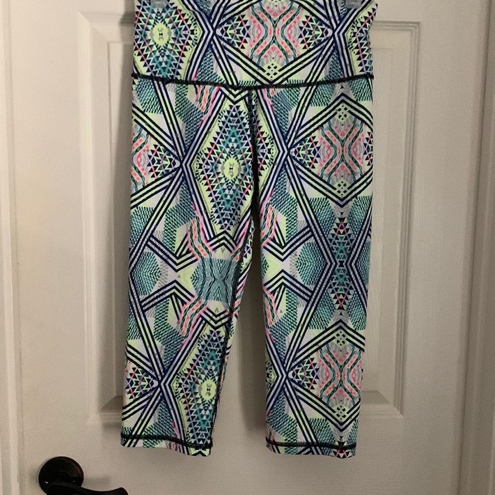 Sport Capris Colorful Stretchy Katy Perry Vibes
